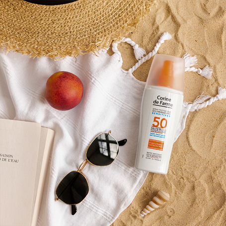 Corine de Farme ochrona przeciwsłoneczna dla całej rodziny Corine de Farme ochrona przeciwsłoneczna dla całej rodziny